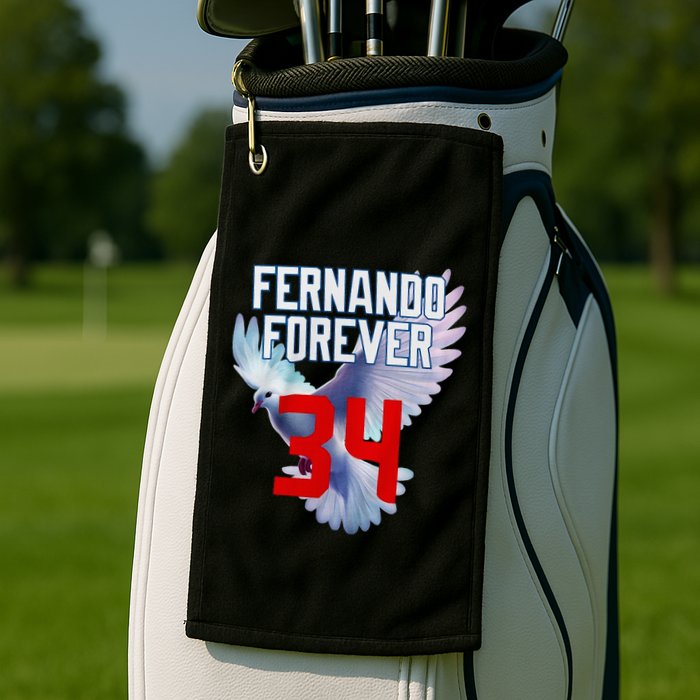 Fernando Forever Number 34 Fernando Memorial Golf Towel