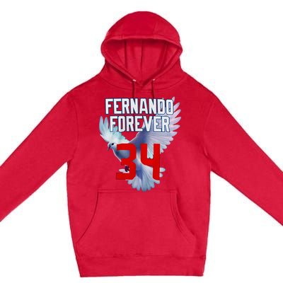 Fernando Forever Number 34 Fernando Memorial Premium Pullover Hoodie