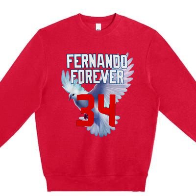 Fernando Forever Number 34 Fernando Memorial Premium Crewneck Sweatshirt