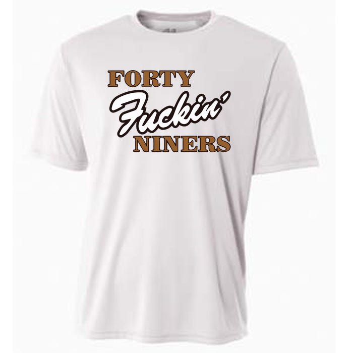 Forty Fuckin Niners Cooling Performance Crew T-Shirt