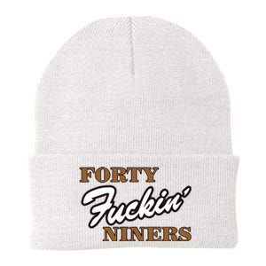 Forty Fuckin Niners Knit Cap Winter Beanie