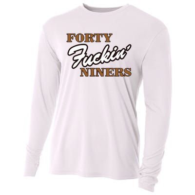 Forty Fuckin Niners Cooling Performance Long Sleeve Crew