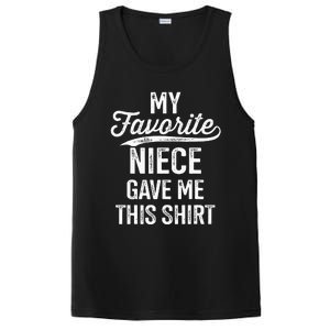 From Favorite Niece For Uncle Fathers Day Birthday Christmas PosiCharge Competitor Tank