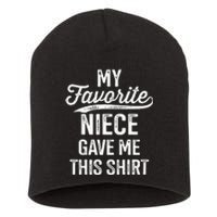 From Favorite Niece For Uncle Fathers Day Birthday Christmas Short Acrylic Beanie