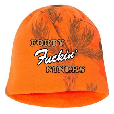 Forty Fuckin Niners Kati - Camo Knit Beanie