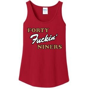 Forty Fuckin Niners Ladies Essential Tank