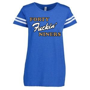 Forty Fuckin Niners Enza Ladies Jersey Football T-Shirt