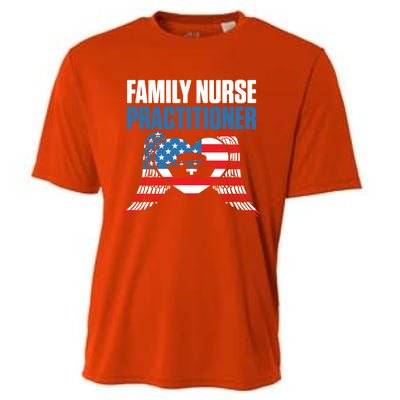 Fnp Family Nurse Practitioner Fun Skilled Funny Nursing Cool Gift Cooling Performance Crew T-Shirt