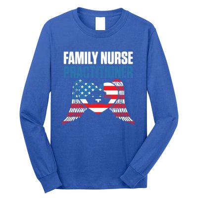 Fnp Family Nurse Practitioner Fun Skilled Funny Nursing Cool Gift Long Sleeve Shirt