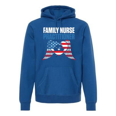 Fnp Family Nurse Practitioner Fun Skilled Funny Nursing Cool Gift Premium Hoodie