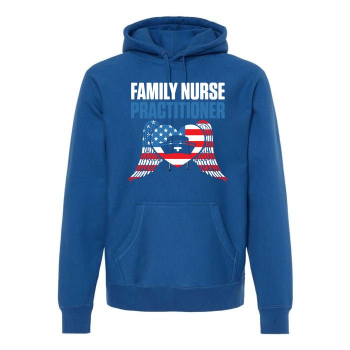 Fnp Family Nurse Practitioner Fun Skilled Funny Nursing Cool Gift Premium Hoodie