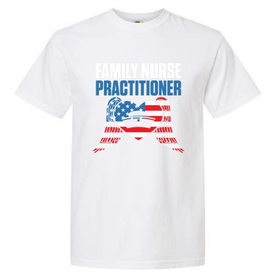 Fnp Family Nurse Practitioner Fun Skilled Funny Nursing Cool Gift Garment-Dyed Heavyweight T-Shirt