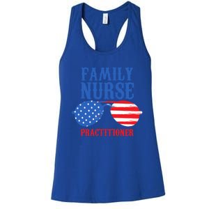 Fnp Family Nurse Practitioner Skills Funny Nursing Gift Women's Racerback Tank