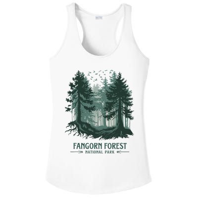 Fangorn Forest National Park Bookworms Saying Ladies PosiCharge Competitor Racerback Tank