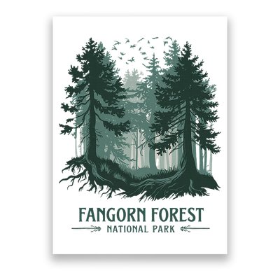 Fangorn Forest National Park Bookworms Saying Poster