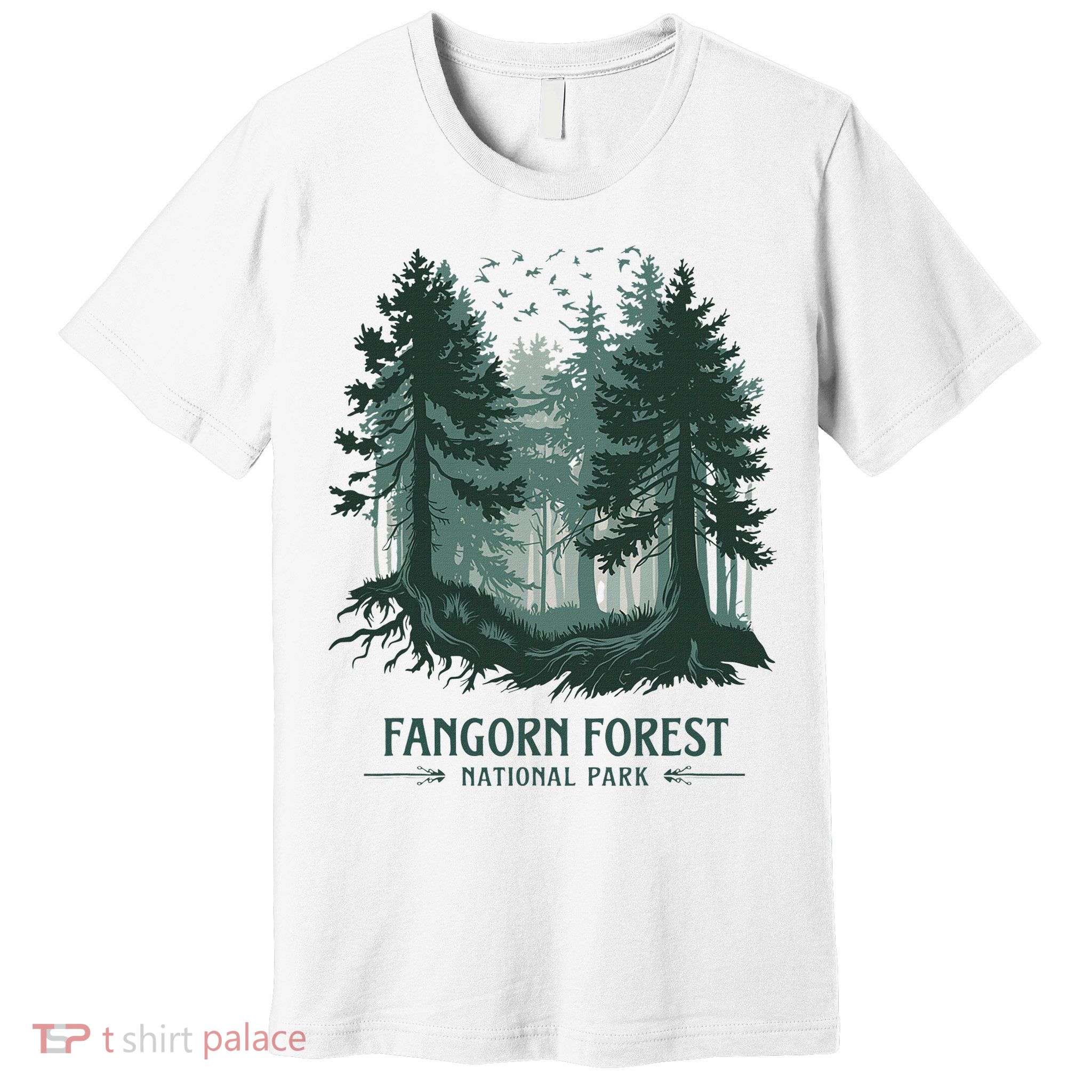 Fangorn Forest National Park Bookworms Saying Premium T-Shirt