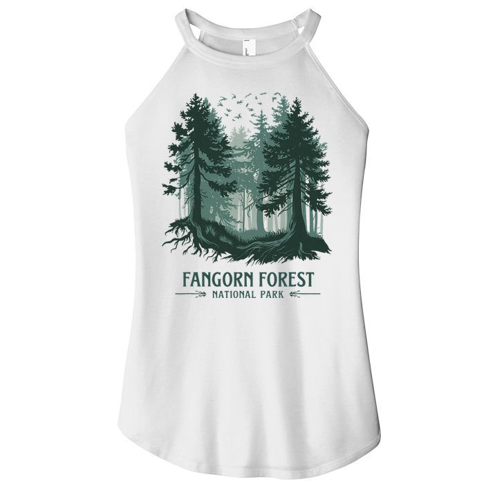 Fangorn Forest National Park Bookworms Saying Women's Perfect Tri Rocker Tank