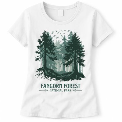 Fangorn Forest National Park Bookworms Saying Womens T-Shirt