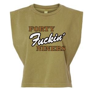 Forty Fuckin Niners Garment-Dyed Women's Muscle Tee