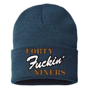 Forty Fuckin Niners Sustainable Knit Beanie