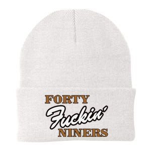 Forty Fuckin Niners Knit Cap Winter Beanie