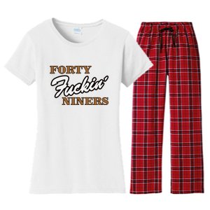 Forty Fuckin Niners Women's Flannel Pajama Set