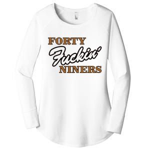 Forty Fuckin Niners Women's Perfect Tri Tunic Long Sleeve Shirt