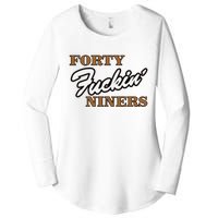 Forty Fuckin Niners Women's Perfect Tri Tunic Long Sleeve Shirt