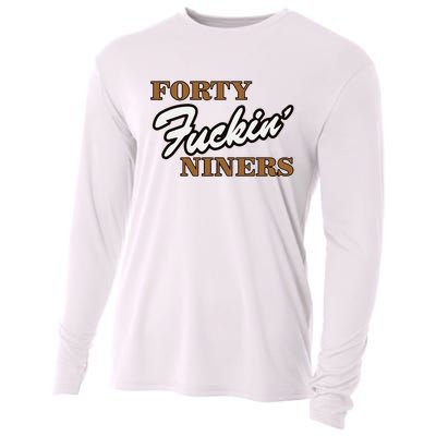 Forty Fuckin Niners Cooling Performance Long Sleeve Crew