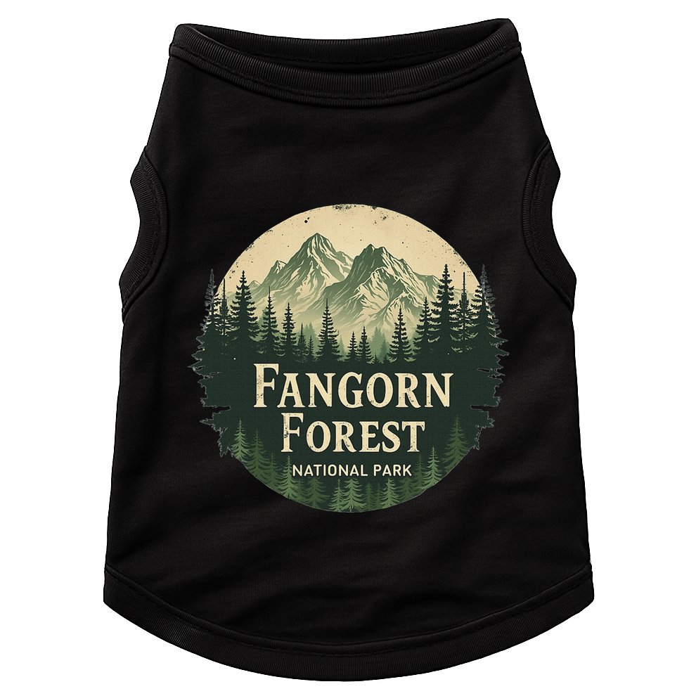 Fangorn Forest National Park Bookworms Saying Doggie Tank