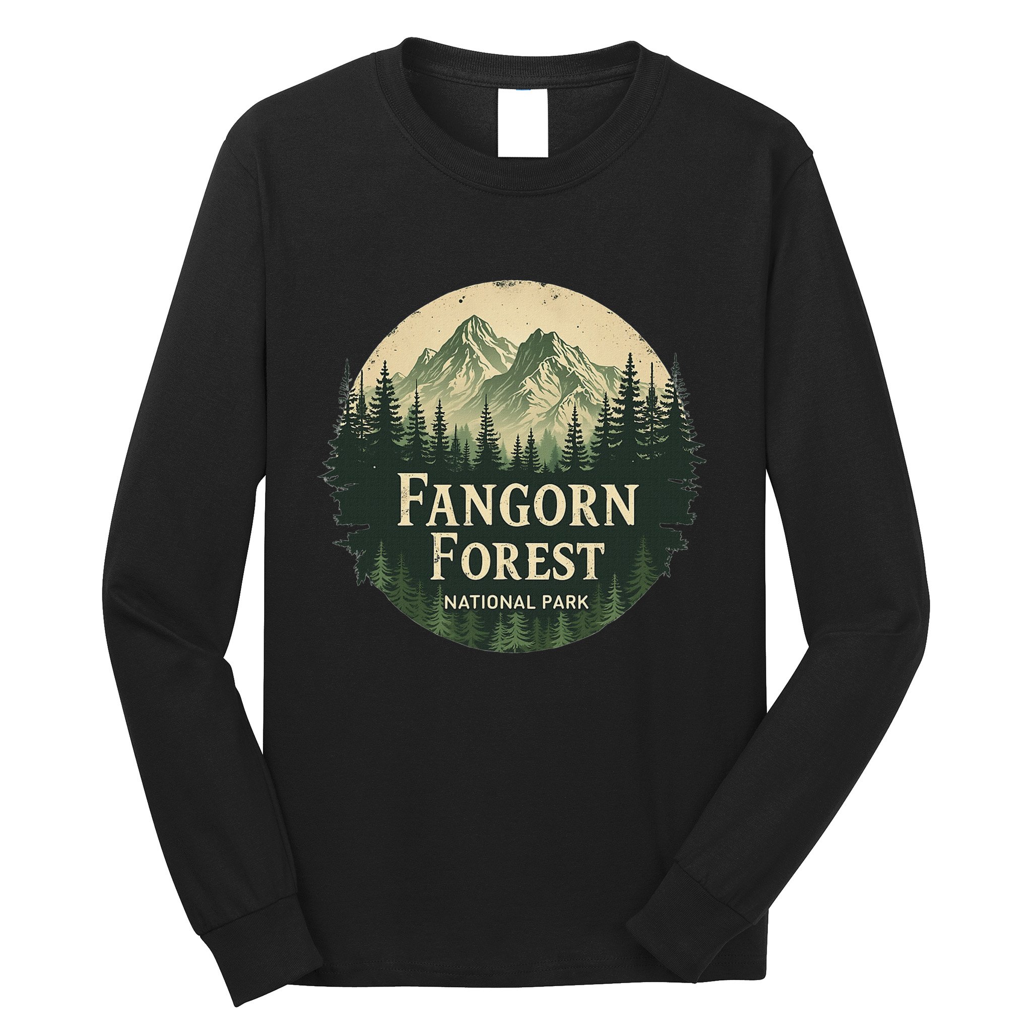 Fangorn Forest National Park Bookworms Saying Long Sleeve Shirt