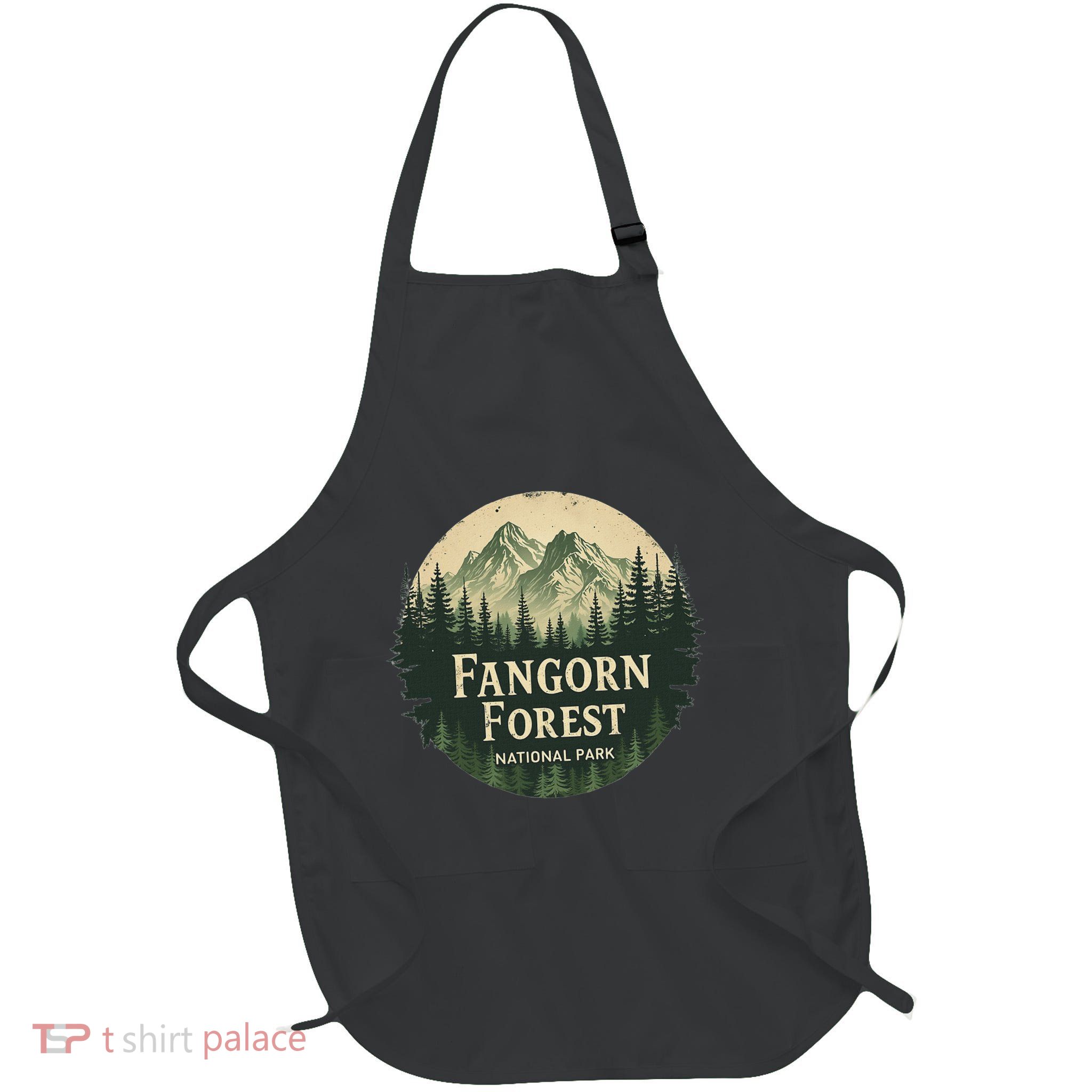 Fangorn Forest National Park Bookworms Saying Apron