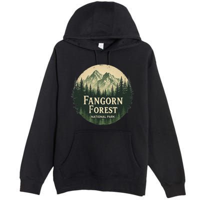Fangorn Forest National Park Bookworms Saying Premium Pullover Hoodie