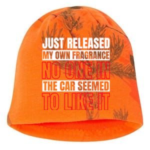 Funny Fart New Fragrance Sarcastic Saying Humor Gift Kati - Camo Knit Beanie