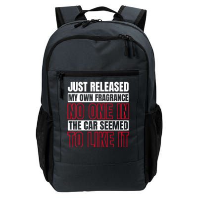 Funny Fart New Fragrance Sarcastic Saying Humor Gift Daily Commute Backpack