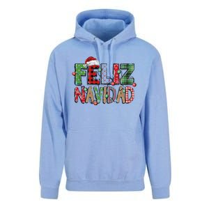 Funny Feliz Navidad Spanish Merry Christmas Christmas Lights Family Matching Unisex Surf Hoodie