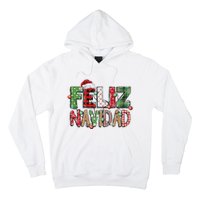 Funny Feliz Navidad Spanish Merry Christmas Christmas Lights Family Matching Hoodie