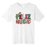 Funny Feliz Navidad Spanish Merry Christmas Christmas Lights Family Matching Tall Fusion ChromaSoft Performance T-Shirt