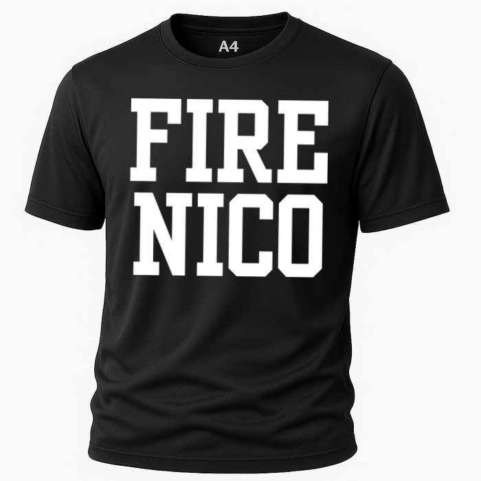 Funny Fire Nico Cooling Performance Crew T-Shirt