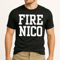 Funny Fire Nico Cooling Performance Crew T-Shirt