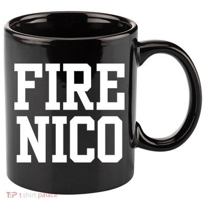 Funny Fire Nico 11oz C Handle Ceramic Mug