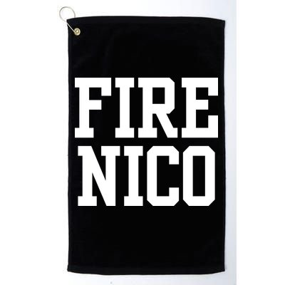 Funny Fire Nico Golf Towel