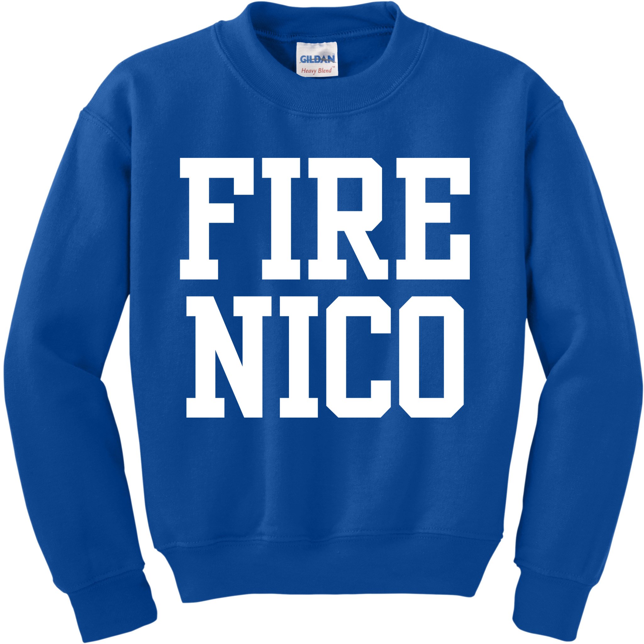 Funny Fire Nico Kids Sweatshirt