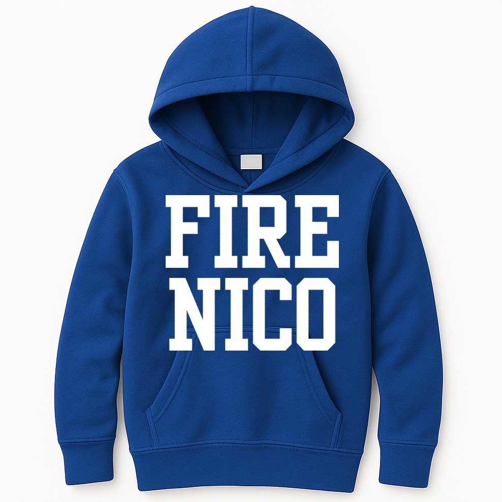 Funny Fire Nico Kids Hoodie
