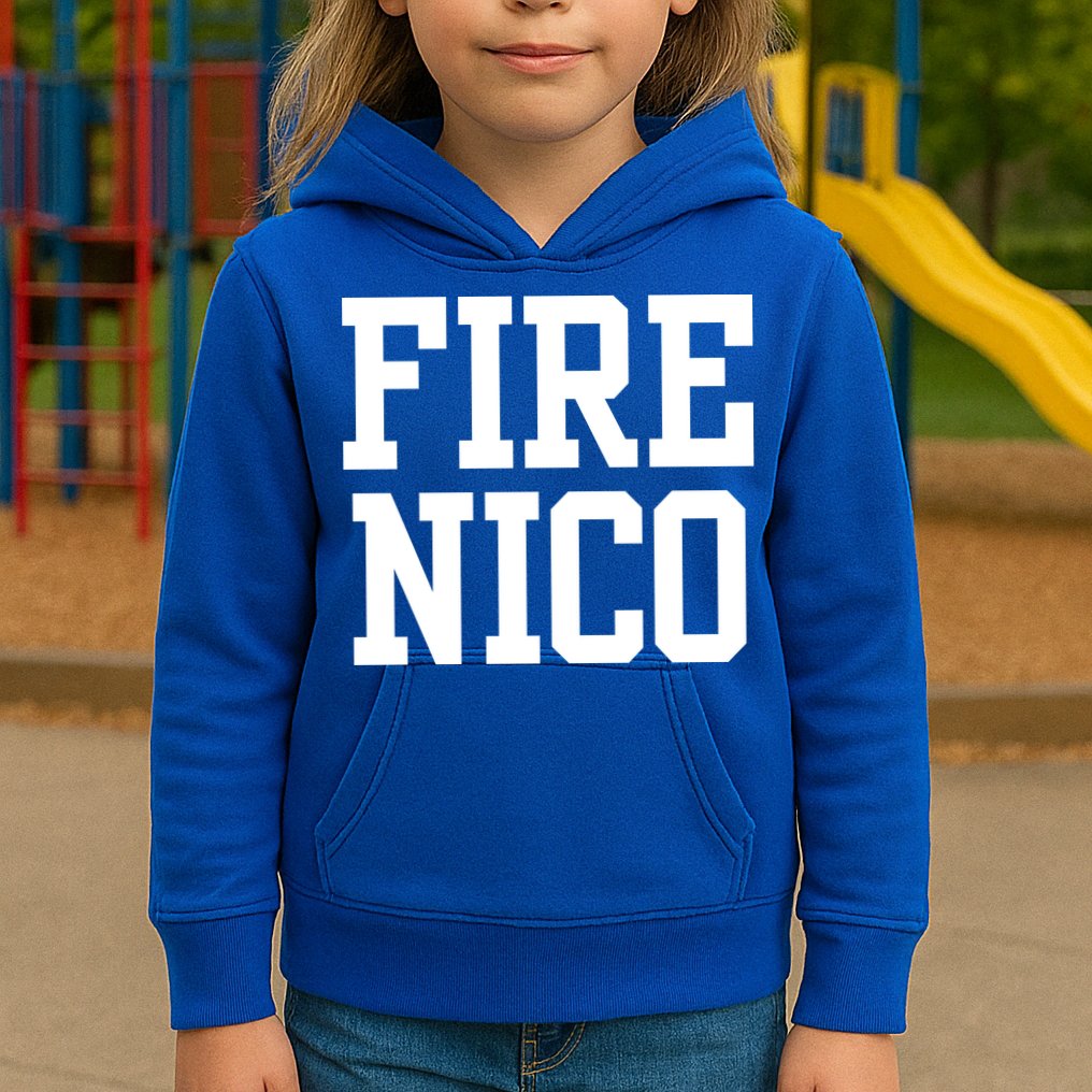 Funny Fire Nico Kids Hoodie