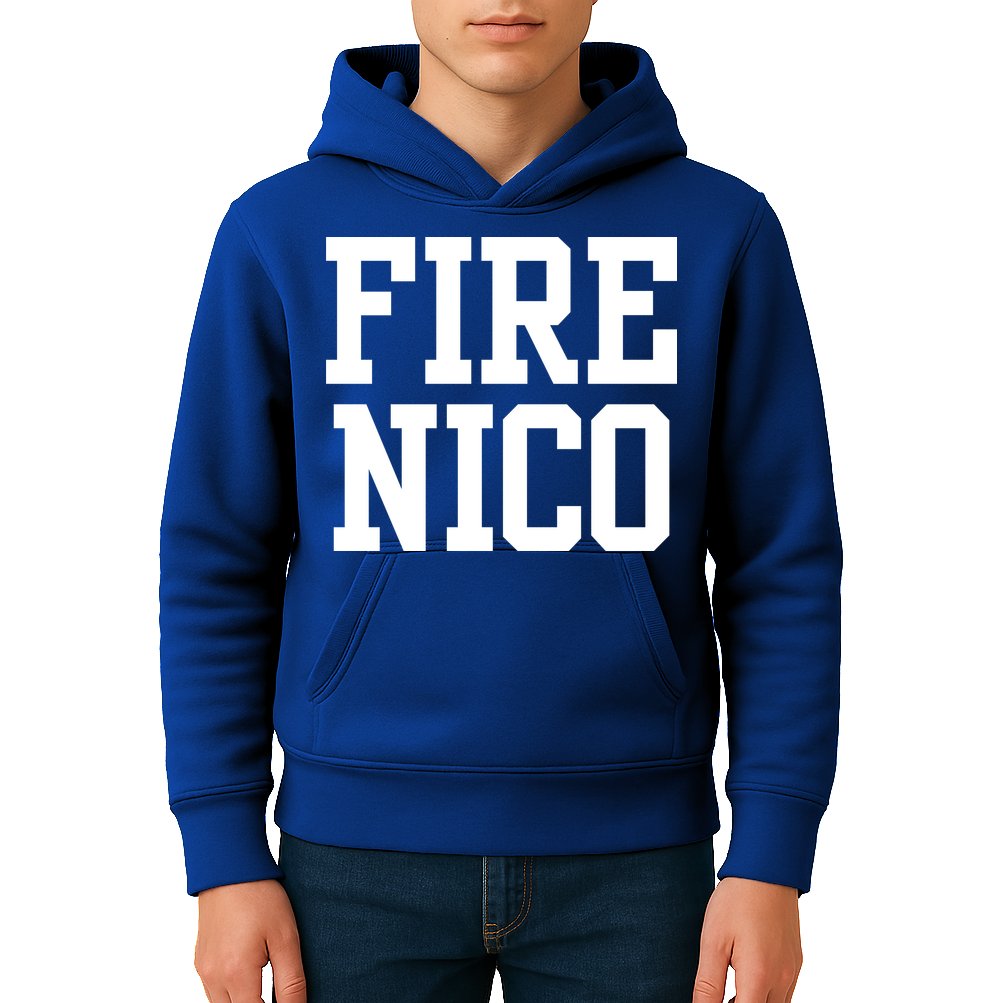 Funny Fire Nico Kids Hoodie