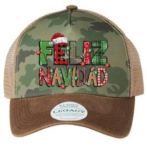 Funny Feliz Navidad Spanish Merry Christmas Christmas Lights Family Matching Legacy Tie Dye Trucker Hat