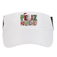 Funny Feliz Navidad Spanish Merry Christmas Christmas Lights Family Matching Adult Drive Performance Visor