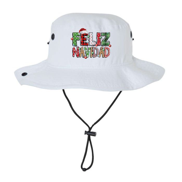 Funny Feliz Navidad Spanish Merry Christmas Christmas Lights Family Matching Legacy Cool Fit Booney Bucket Hat