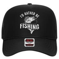 Funny Fishing Novelty Design Fish Lovers High Crown Mesh Back Trucker Hat